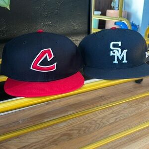 Two Sports Hats 7-5/8 (233)